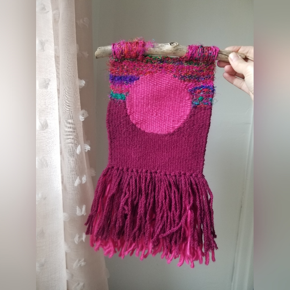 Handmade weaving, wall hanging